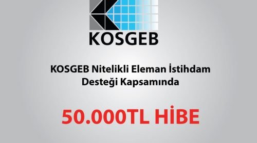 KOSGEB Nitelikli Elemen Desteği